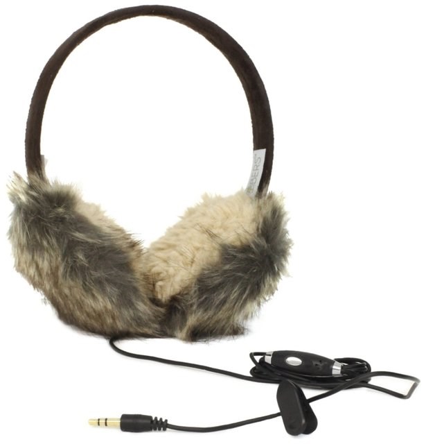 Women’s Animal Fur Headphone Earmuffs