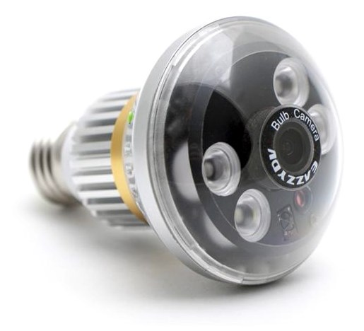 Mini Gadgets HCBulb LED and Night Vision Light Bulb Camera