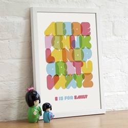 Personalised Child's Alphabet Print